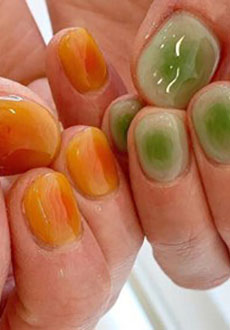 Cuarzo amarillo y verde