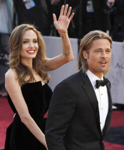 Famosos que no sabías que están (o estuvieron) casados Angelina Jolie y Brad Pitt