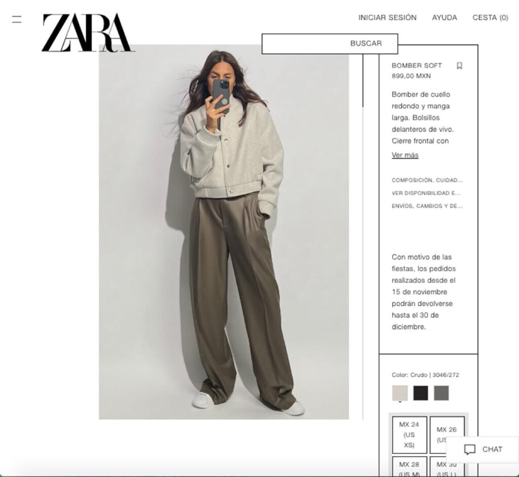 ZARA Tienda Online