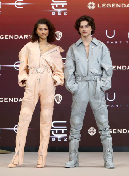 Timothée y Zendaya