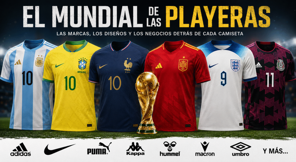 El Mundial de las playeras: la otra competencia que se juega fuera de la cancha.